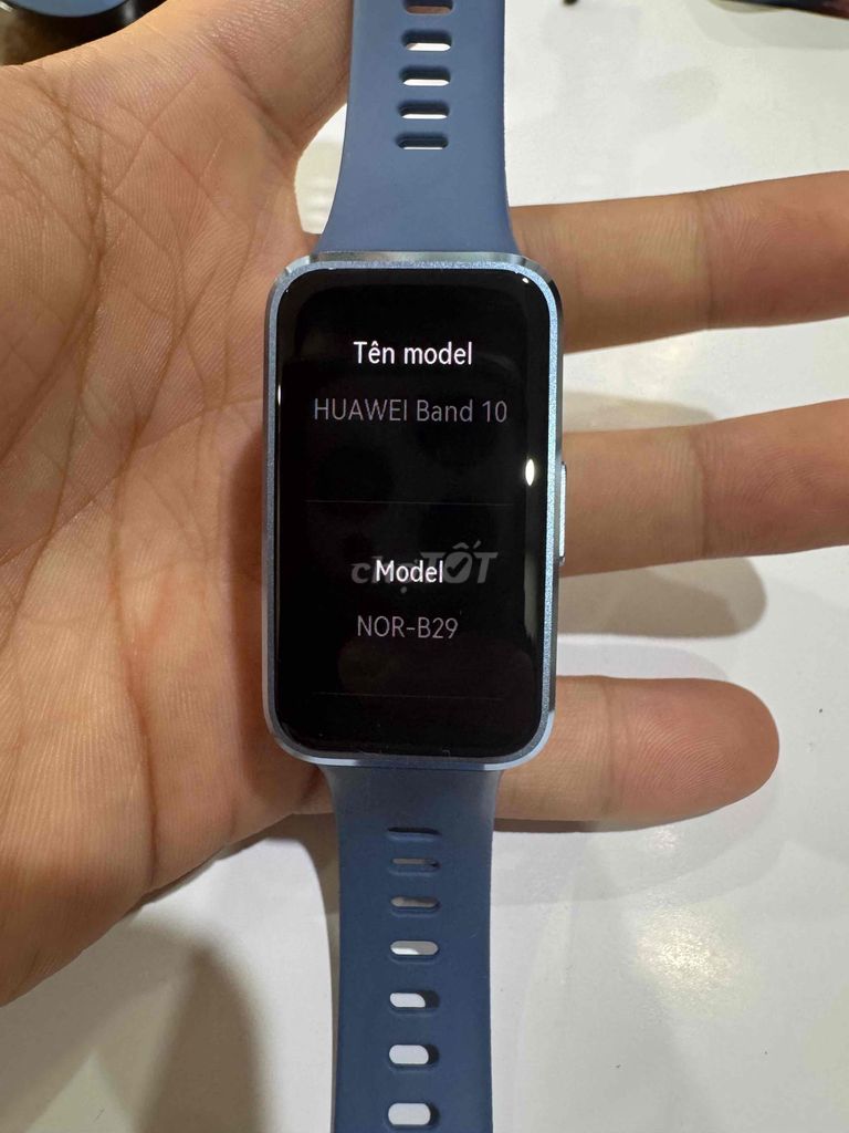 Huawei Band 10 Xanh Nhôm có fix. Mua bán Thiết bị đeo thông minh tại Quận Bắc Từ Liêm Hà Nội được đăng bởi Dũng Nguyễn hình 1