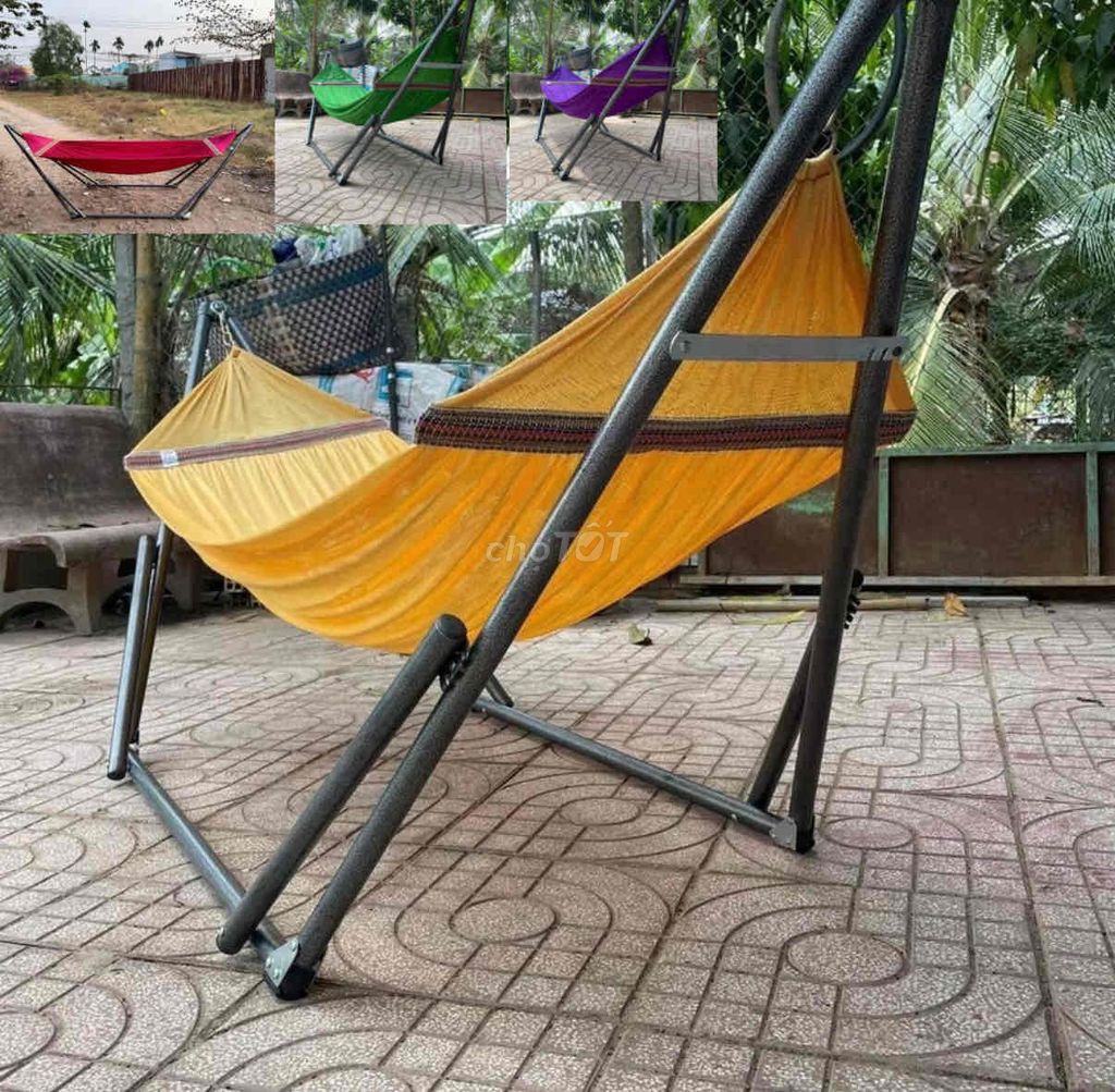 Đẩy nhanh xuất kho xãa KHUNG VÕNG XẾP GỌN NEW 100%. Mua bán Nội thất, đồ gia dụng khác tại Quận 12 Tp Hồ Chí Minh được đăng bởi Xưởng võng xếp hình 1