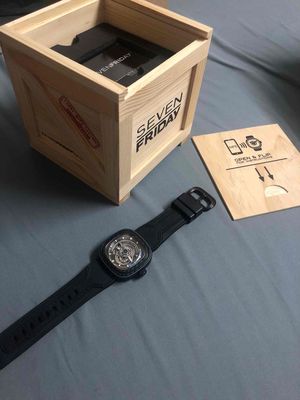 đồng hồ Seven Friday Automatic bản carbon limited