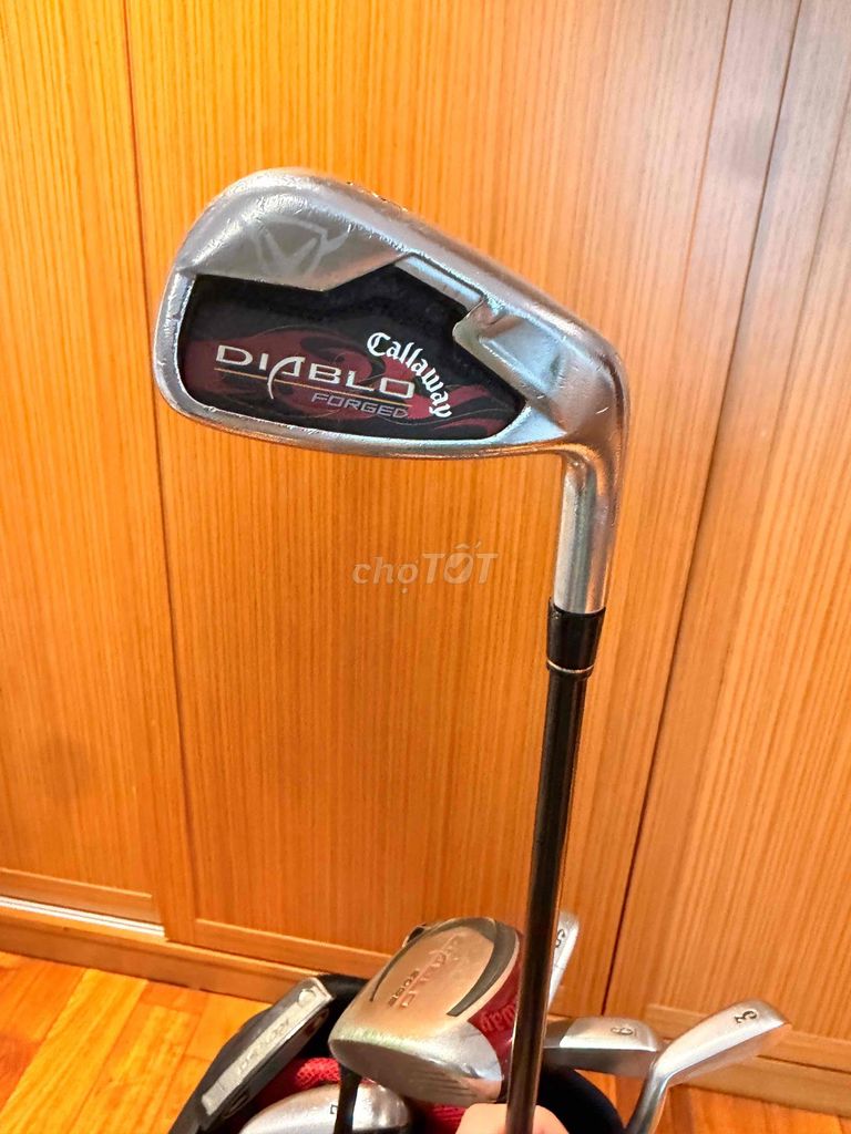 Bộ gậy golf Callaway Diablo Sắt Nam. Mua bán Đồ thể thao, Dã ngoại tại Quận Hoàn Kiếm Hà Nội được đăng bởi piero marzi hình 1