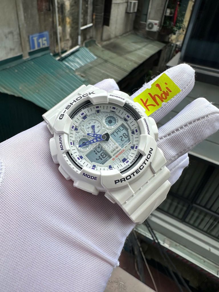 Casio G-shock GA-100A-7A, Likenew