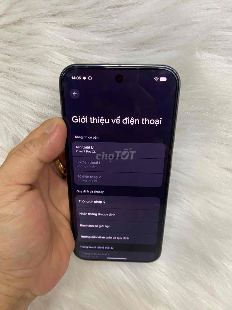 Google Pixel 9 Pro XL 256GB Đen quốc tế keng. Mua bán Điện thoại tại Quận Phú Nhuận Tp Hồ Chí Minh được đăng bởi Ho Huy Khoa hình 1
