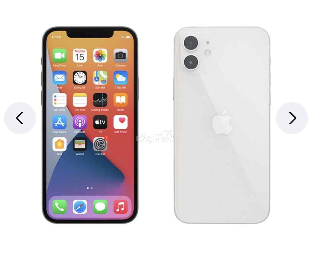 Apple iPhone 12 Trắng. Mua bán Điện thoại tại Thị xã Tân Uyên Bình Dương được đăng bởi Dương Văn Linh hình 1