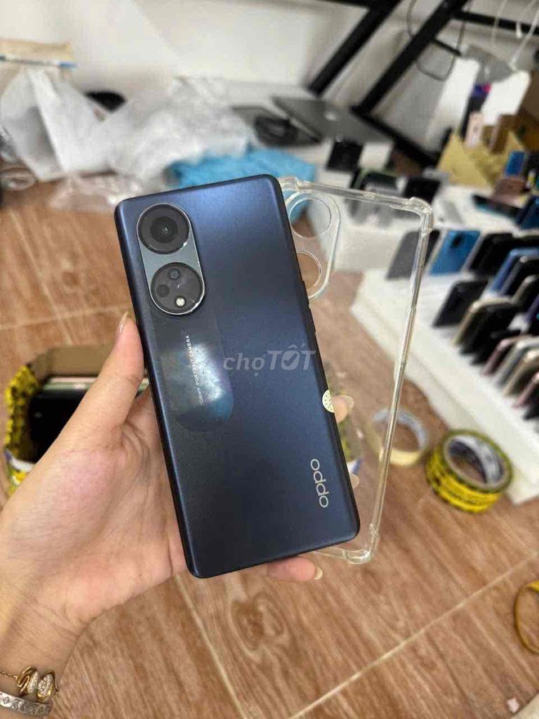 Oppo Reno 8T 5G, 256g, sọc ẩn, zin full. Mua bán Điện thoại tại Thành phố Thủ Dầu Một Bình Dương được đăng bởi Phước Mobile hình 1