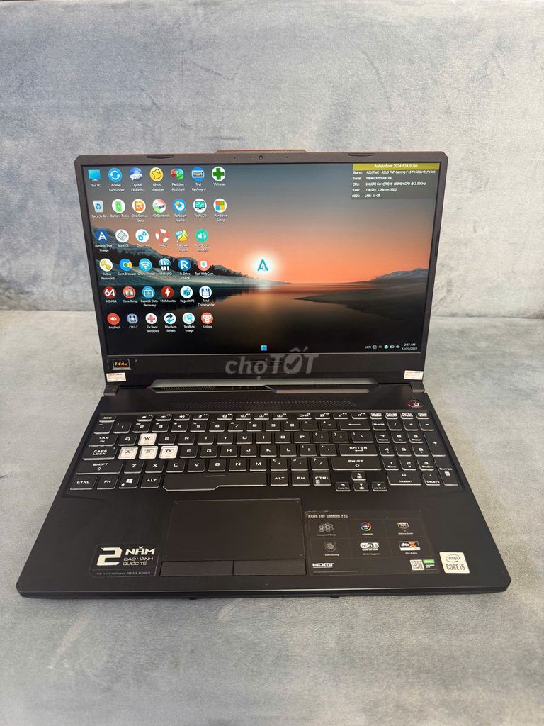 ASUS TUF F15 FX506 i5-10300H 15.6 inch 8GB/256GB. Mua bán Laptop tại Quận Hà Đông Hà Nội được đăng bởi Giang Giang hình 1