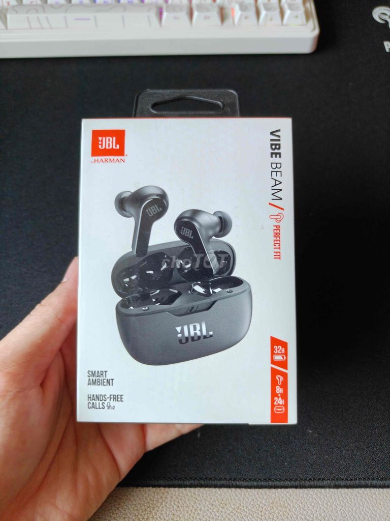 Tai nghe JBL Vibe Beam Đen. Mua bán Tivi, Âm thanh tại Quận Gò Vấp Tp Hồ Chí Minh được đăng bởi Trịnh Anh Kiện KGG Shop hình 1