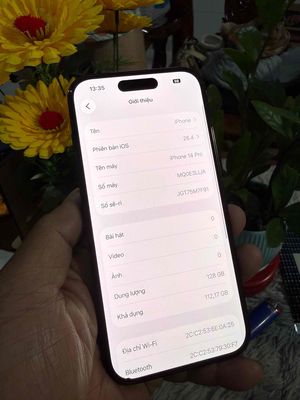 Apple iPhone 14 pro 128G đen