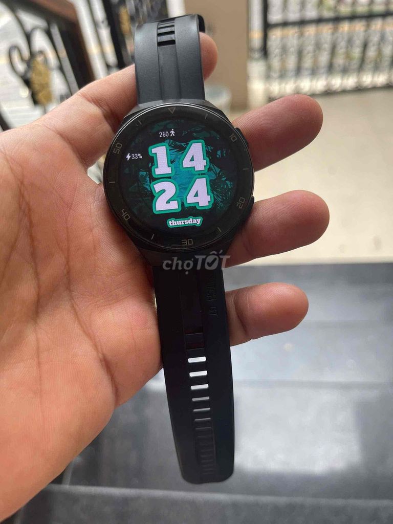 Huawei Watch GT 2E Đen Cao su Chống nước. Mua bán Thiết bị đeo thông minh tại Quận 8 Tp Hồ Chí Minh được đăng bởi Minh hình 1