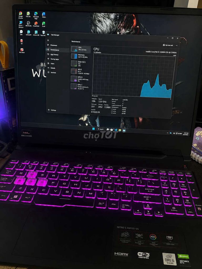 Asus TUF Gaming F15 i5 GTX 1650 8GB/512GB Đen. Mua bán Laptop tại Thành phố Thủ Đức Tp Hồ Chí Minh được đăng bởi Joi TV hình 1