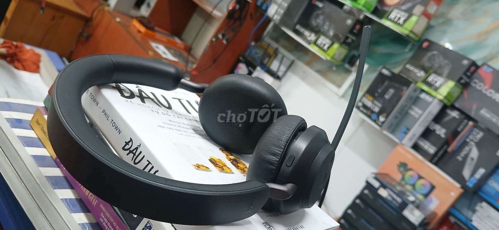 Tai nghe Jabra Evovle2 40 Đen USB. Mua bán Tivi, Âm thanh tại Thành phố Biên Hòa Đồng Nai được đăng bởi Vi tính thanh phúc hình 1
