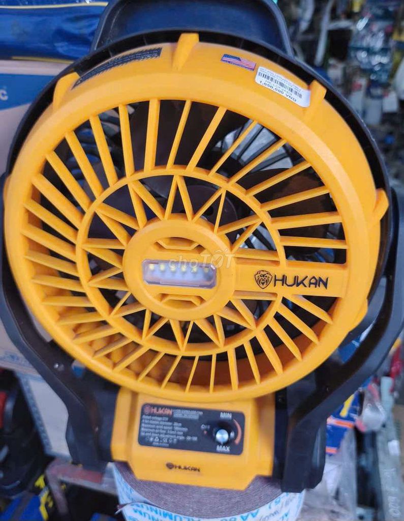 Quạt tích điện Hukan Vàng. Mua bán Quạt tại Quận Ninh Kiều Cần Thơ được đăng bởi Shop Thanh Lý Cần Thơ hình 1
