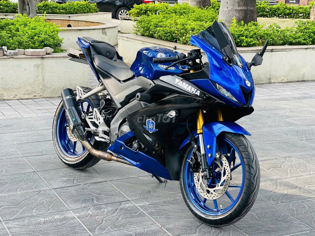 YAMAHA R15V3 XANH GP NGUYÊN ZIN CHÍNH CHỦ ĐI. Mua bán Xe máy tại Quận Nam Từ Liêm Hà Nội được đăng bởi MAI HÒA hình 4