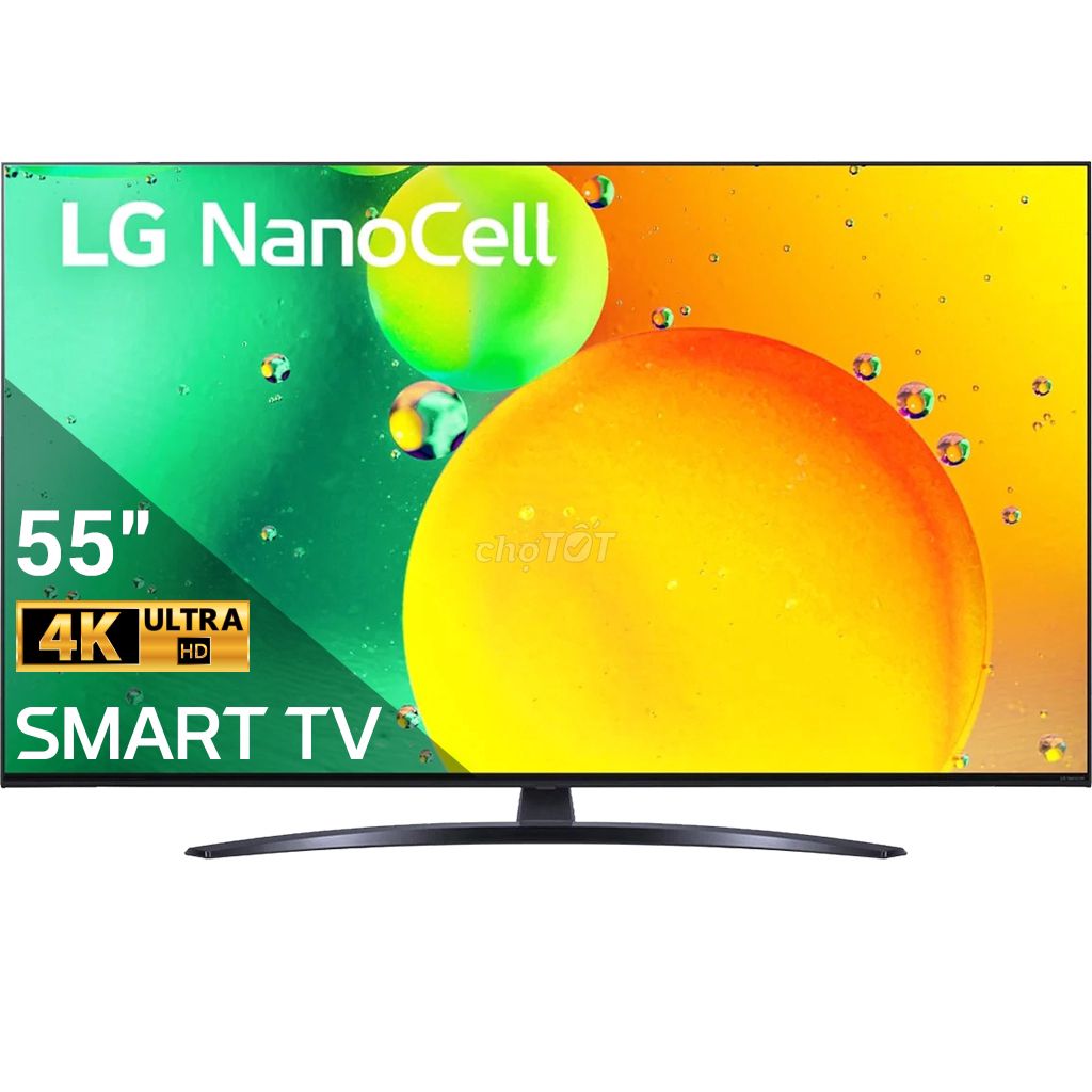 Smart Tivi NanoCell LG 4K 55 inch 55NANO76SQA