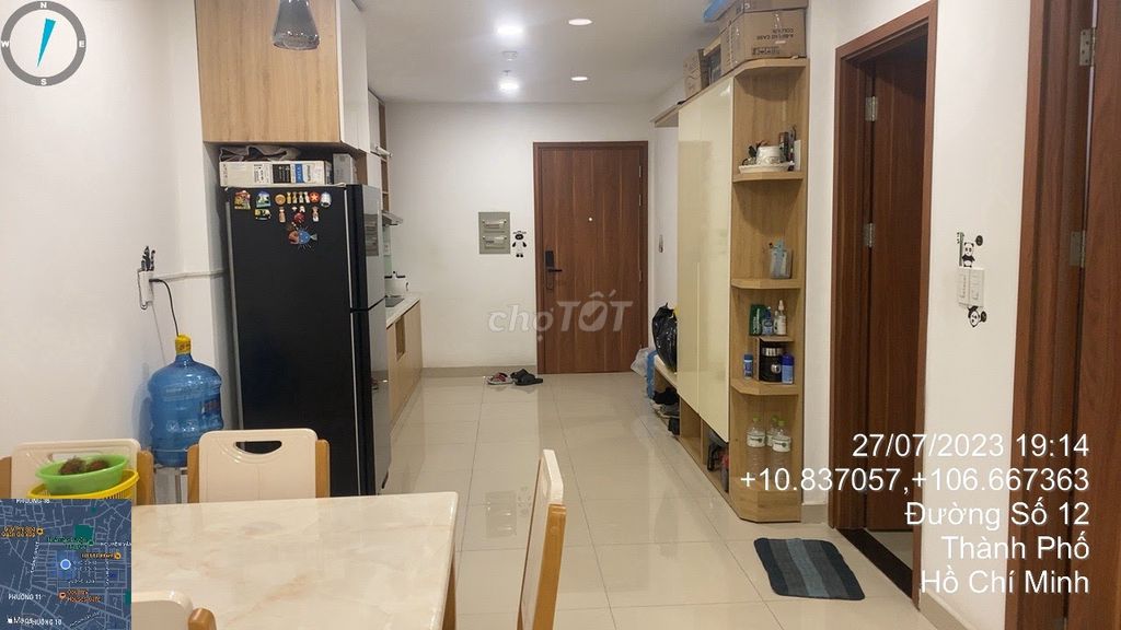 Cho thuê căn hộ 2PN - Cityland Gò Vấp (Nội thất đầy đủ) - Tầng trung