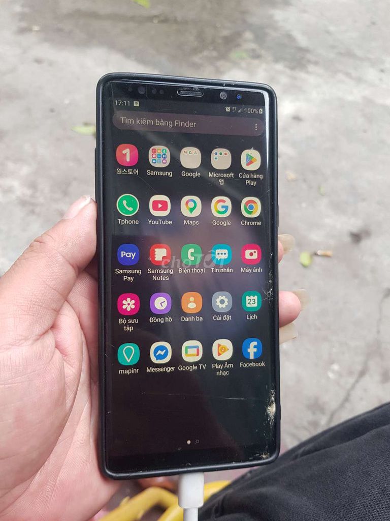 Samsung Note 8 N950N Đen Đã sử dụng. Mua bán Điện thoại tại Quận Hà Đông Hà Nội được đăng bởi đổi gió hình 1