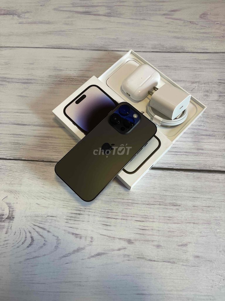 iPhone 14 Pro 256 QTẾ Zin Hãng Đẹp Xài Kĩ Pin 94%. Mua bán Điện thoại tại Quận 3 Tp Hồ Chí Minh được đăng bởi Hủ Tiền May Mắn hình 1