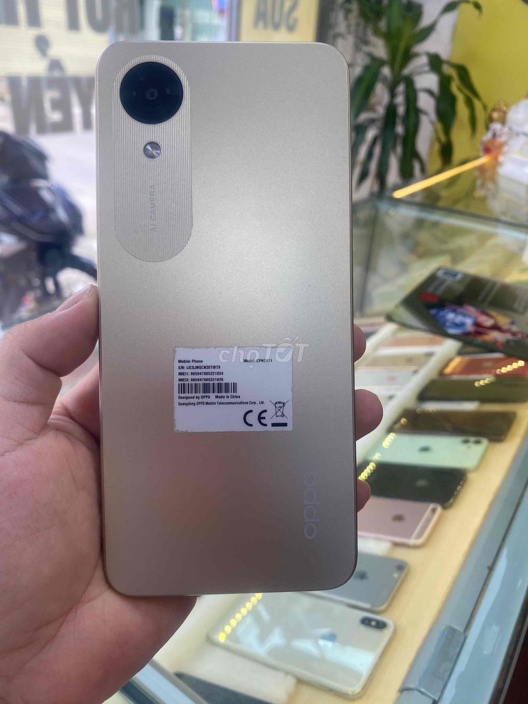 Oppo A17k Vàng Đã sử dụng. Mua bán Điện thoại tại Huyện Yên Dũng Bắc Giang được đăng bởi Huongbg8386 hình 1
