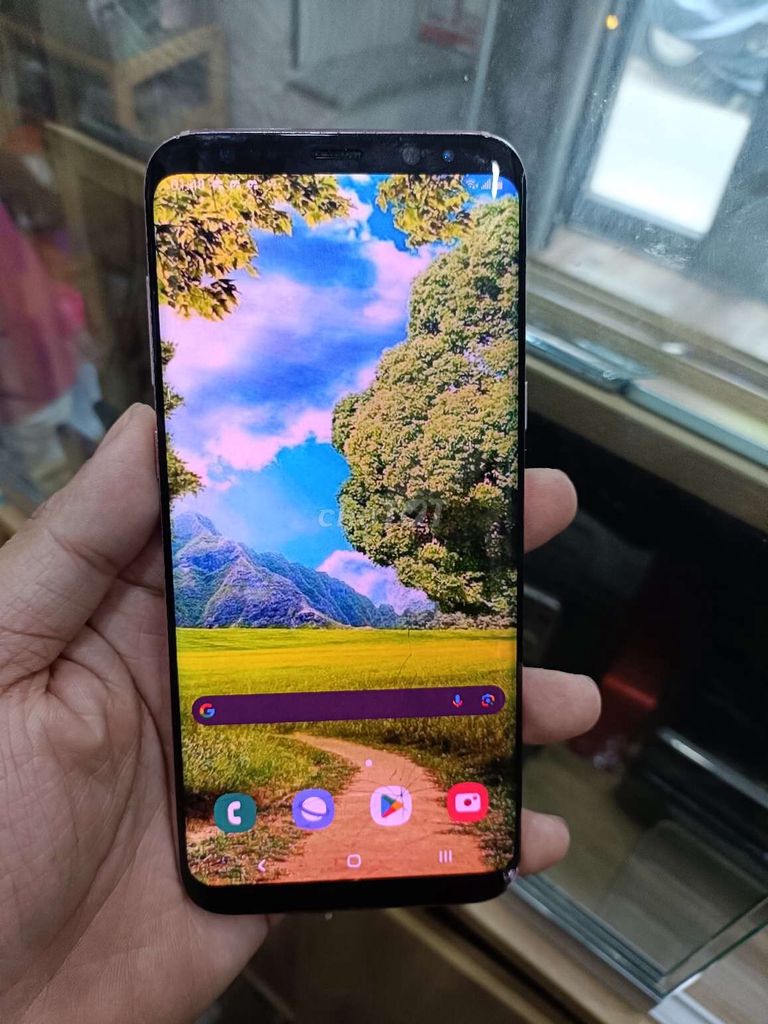 Thanh lý s8 plus ram 4 sài mượt chức năng full