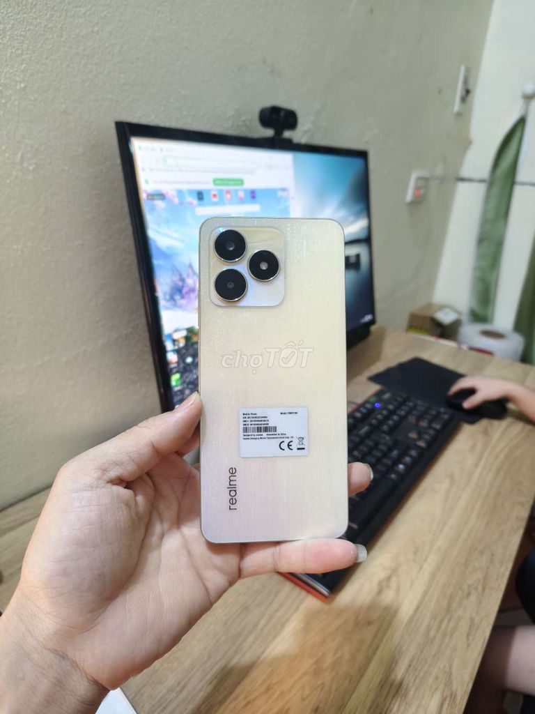 Realme C53 256GB Vàng 99%. Mua bán Điện thoại tại Huyện Sóc Sơn Hà Nội được đăng bởi Natkute22 hình 1