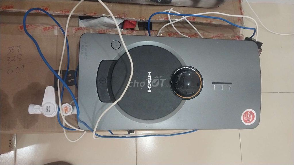 Máy nước nóng Hitachi Xám Làm nóng nhanh. Mua bán Thiết bị vệ sinh, nhà tắm tại Quận 1 Tp Hồ Chí Minh được đăng bởi Huỳnh  hình 1