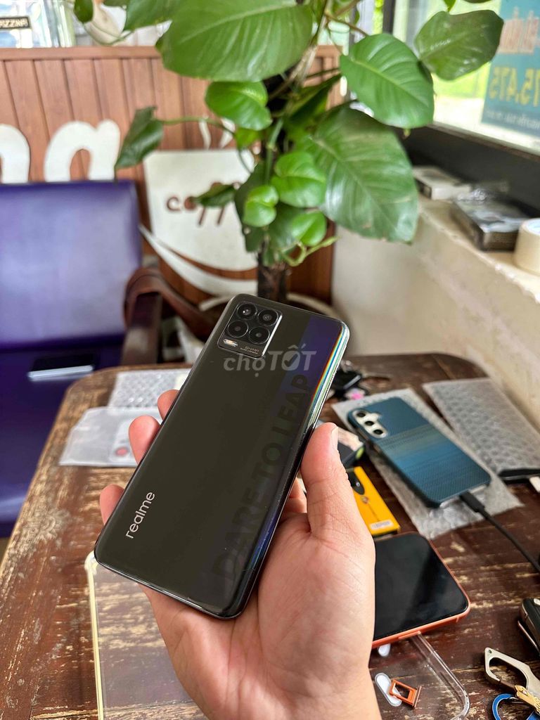 Realme 8 ram8/128GB mượt chạy grab giao hàng vip. Mua bán Điện thoại tại Thành phố Buôn Ma Thuột Đắk Lắk được đăng bởi Xuân Tr hình 1