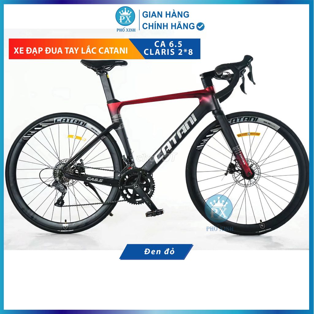 XE ĐẠP ROAD CATANI 6.5 TAY CONG. Mua bán Xe đạp tại Thành phố Bà Rịa Bà Rịa - Vũng Tàu được đăng bởi PHỐ XINH hình 5