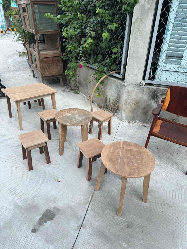 Nhận đặt đóng ghế đẩu, ghế cafe gỗ theo yêu cầu Re. Mua bán Bàn ghế tại Quận 6 Tp Hồ Chí Minh được đăng bởi Kho Gỗ Cũ TpHCM hình 6