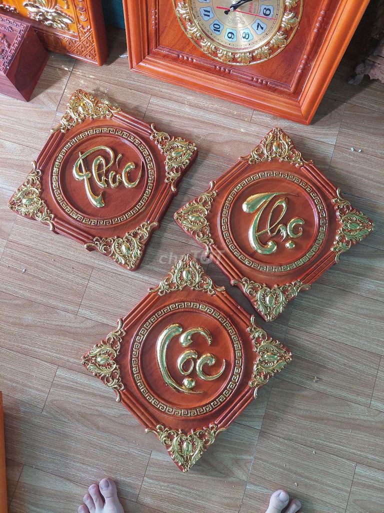 bộ tranh gỗ phúc lộc thọ. Mua bán Nội thất, đồ gia dụng khác tại Huyện Phú Xuyên Hà Nội được đăng bởi dương hồng ngoc  hình 1