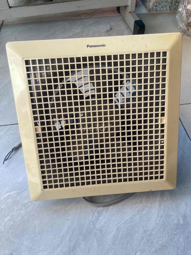 Quạt hút Panasonic màu Kem còn tốt. Mua bán Quạt tại Quận 6 Tp Hồ Chí Minh được đăng bởi tieuvy  hình 1