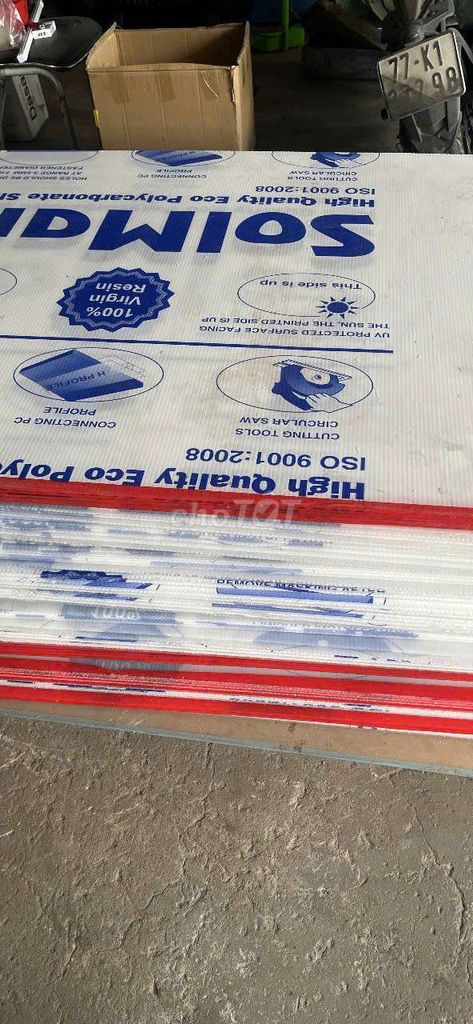 Tấm lợp Polycarbonate . Mua bán Nội thất, đồ gia dụng khác tại Thành phố Thuận An Bình Dương được đăng bởi linh hình 1