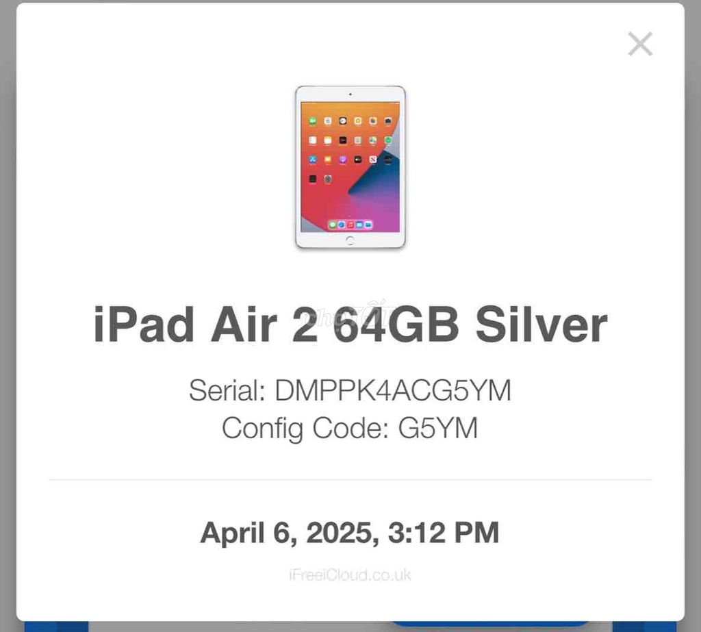 IPAD AIR 2 Bản xài sim 4g wifi 64G. Mua bán Máy tính bảng tại Quận Ninh Kiều Cần Thơ được đăng bởi đồ điện tử cũ đồng thuận pinetword hình 3