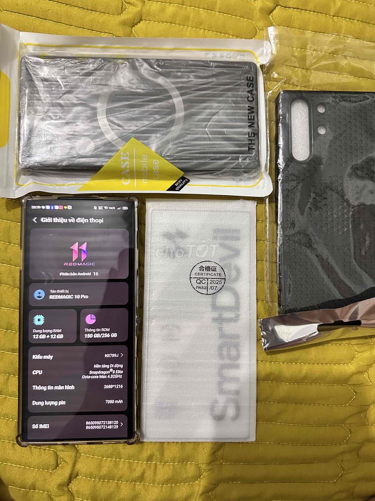 Redmagic 10 Pro 256GB Đen. Mua bán Điện thoại tại Huyện Krông Năng Đắk Lắk được đăng bởi Tuấn hình 1