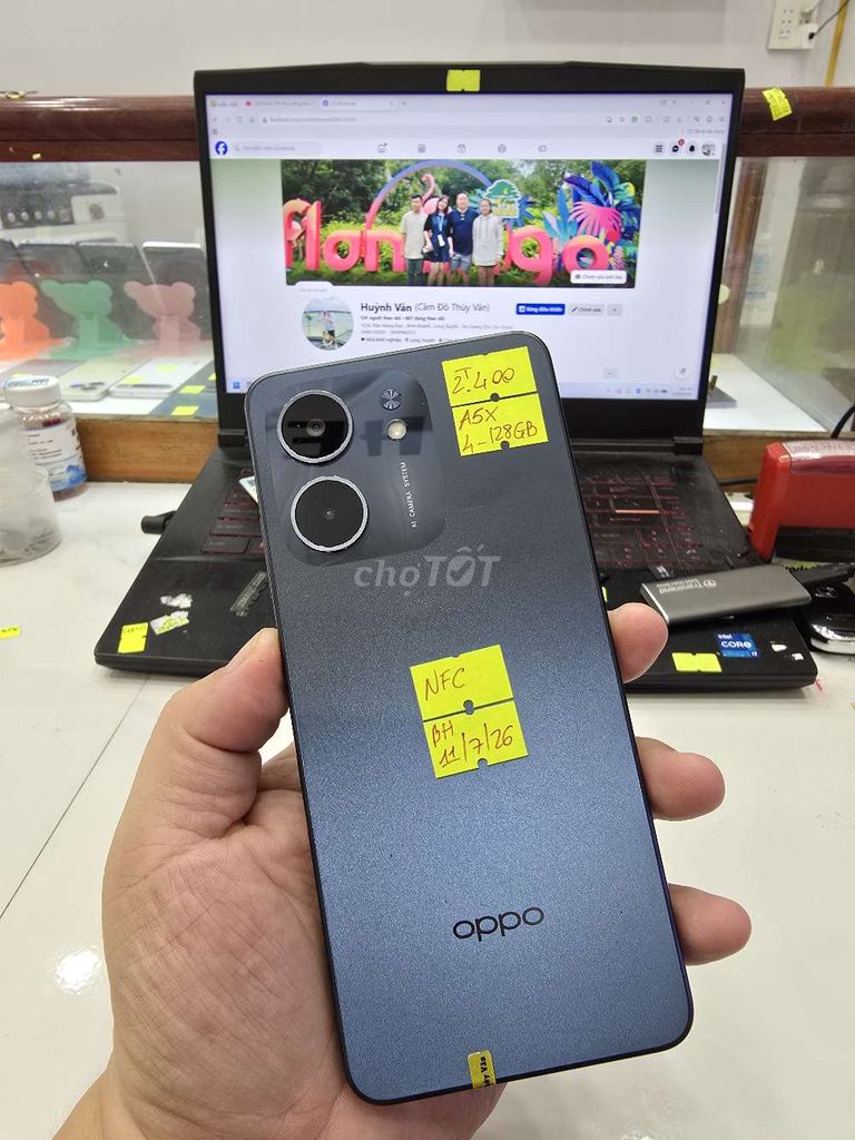 Oppo A5X 128GB Đen. Mua bán Điện thoại tại Thành phố Long Xuyên An Giang được đăng bởi Facebook Cầm Đồ Thúy Vân hình 1