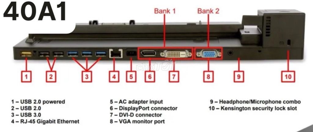 Docking Lenovo Thinkpad. Mua bán Linh kiện (RAM, Card...) tại Quận 5 Tp Hồ Chí Minh được đăng bởi Hường Vitinhkhanhhoang hình 2
