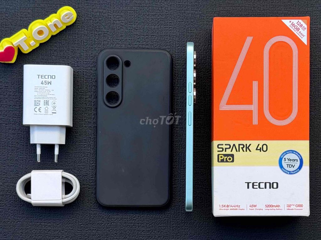 TECNO Spark 40 Pro NFC 16GB(8+8)/128GB BH 10/2026. Mua bán Điện thoại tại Quận Ninh Kiều Cần Thơ được đăng bởi TOne Máy Lướt hình 1
