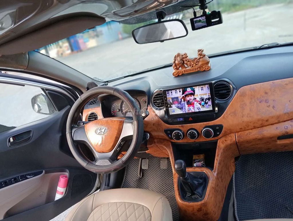 I10 sx2017 . Đẹp .Xe đẹp đã lên nhiều đồ chơi. Mua bán Ô tô tại Huyện Chương Mỹ Hà Nội được đăng bởi Nguyễn Hữu tư  hình 9