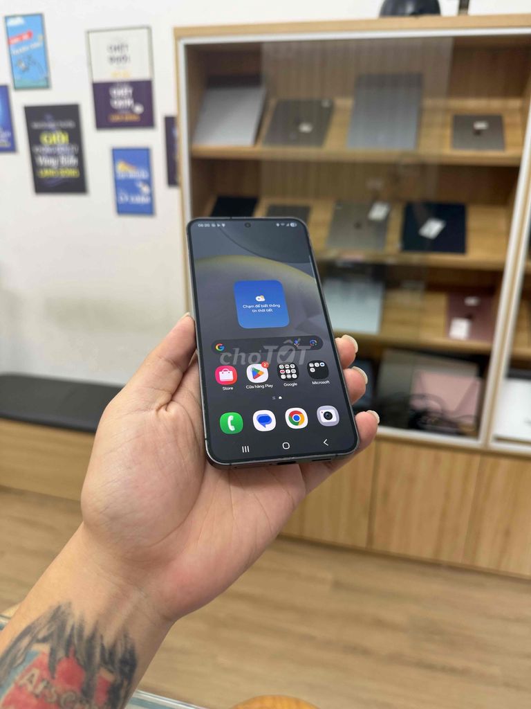 Samsung S24 QTE 128GB Xám Zin áp nguyên bản. Mua bán Điện thoại tại Quận Đống Đa Hà Nội được đăng bởi Hà Nội Mobile Bao Duyệt Nợ Xấu hình 1