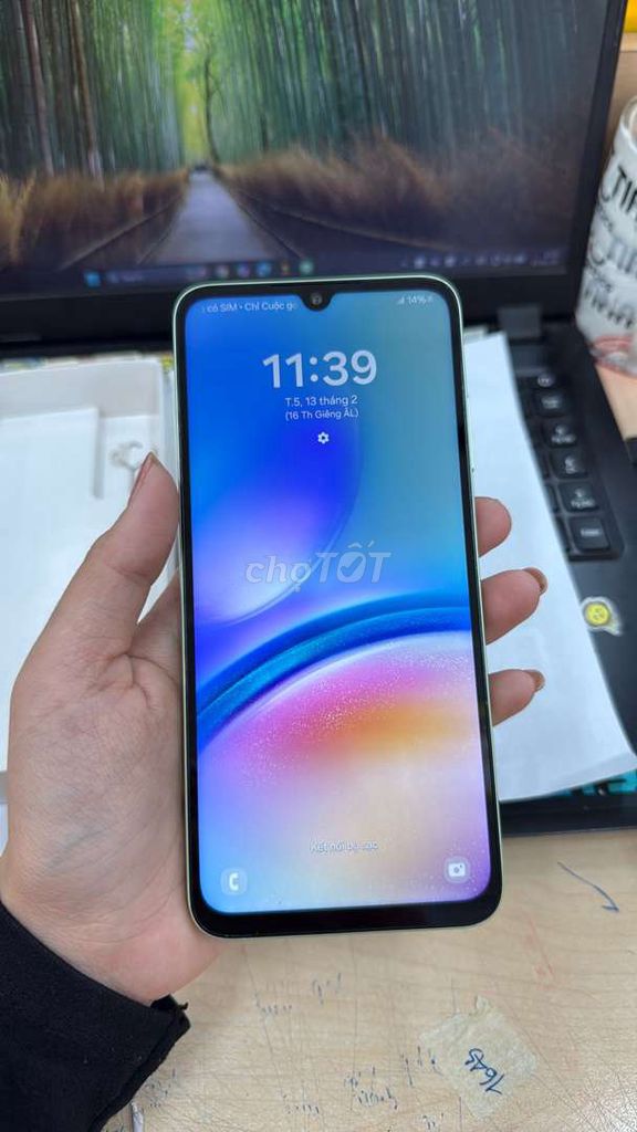 Samsung A05s 128GB Xanh. Mua bán Điện thoại tại Quận Tân Bình Tp Hồ Chí Minh được đăng bởi  cường  hình 1