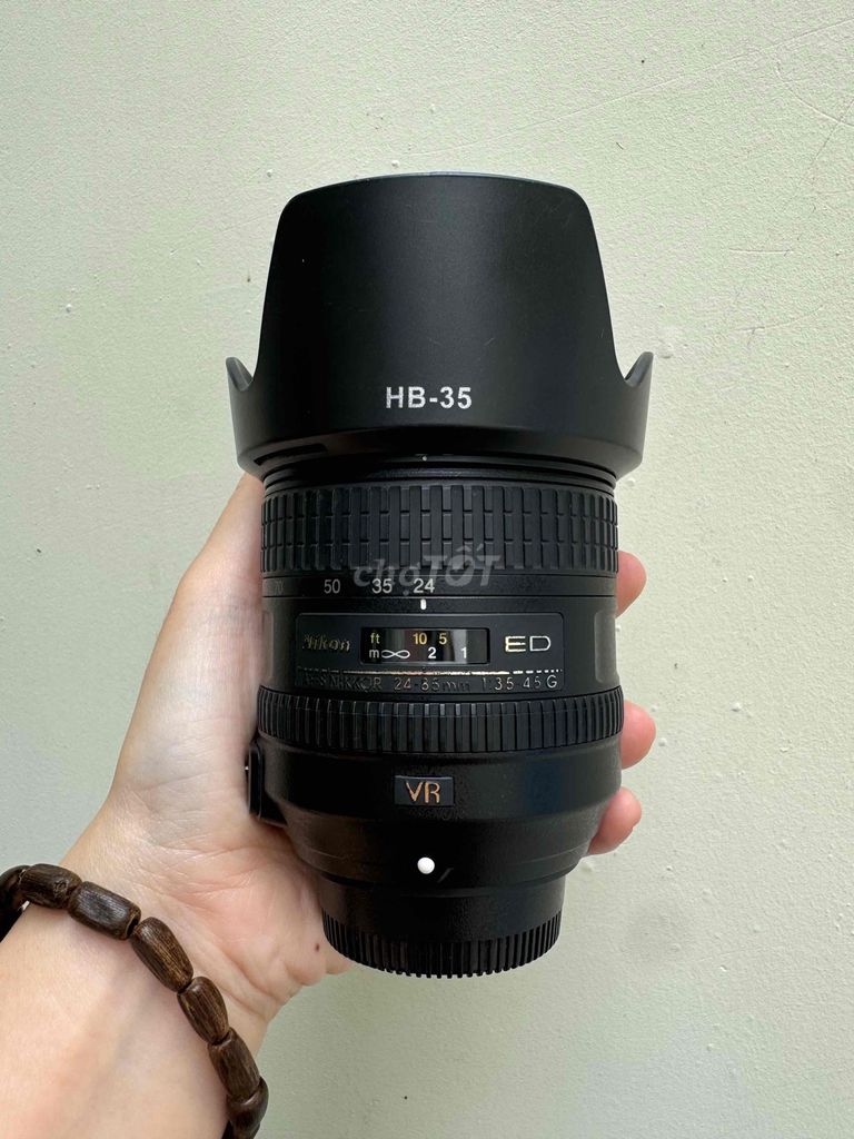 Nikon 24-85mm F3.5-4.5 G VR cho body FF kính đẹp .. Mua bán Máy ảnh, Máy quay tại Quận Bình Thạnh Tp Hồ Chí Minh được đăng bởi Teresa hình 1
