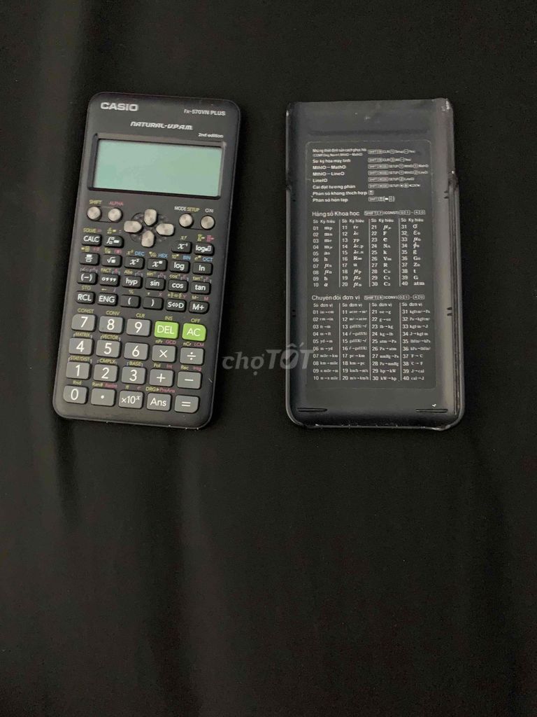 Máy tính khoa học Casio Fx-570VN PLUS Đen. Mua bán Đồ dùng văn phòng tại Huyện Bình Chánh Tp Hồ Chí Minh được đăng bởi Thành đạt Nguyễn thái hình 1