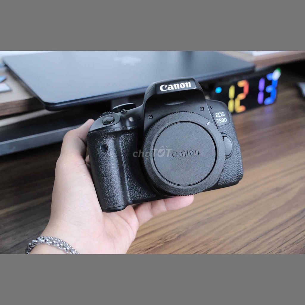 Body Canon 750D Đẹp 98-99%. Mua bán Máy ảnh, Máy quay tại Huyện Thống Nhất Đồng Nai được đăng bởi Babybun hình 1