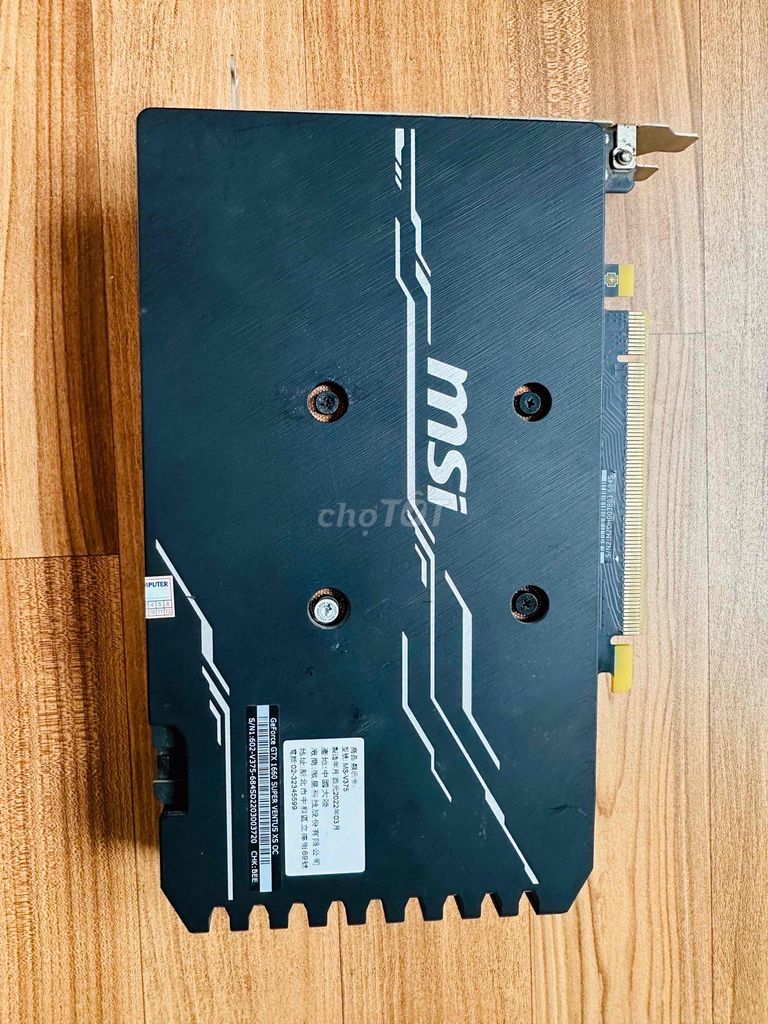 Card màn hình MSI GTX 1660 Super Ventus. Mua bán Linh kiện (RAM, Card...) tại Huyện Yên Phong Bắc Ninh được đăng bởi TLL hình 1