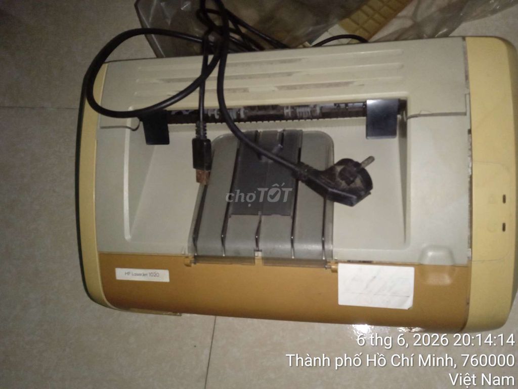 Máy in HP LaserJet 1020. Mua bán Đồ dùng văn phòng tại Huyện Nhà Bè Tp Hồ Chí Minh được đăng bởi Lêvuong hình 1