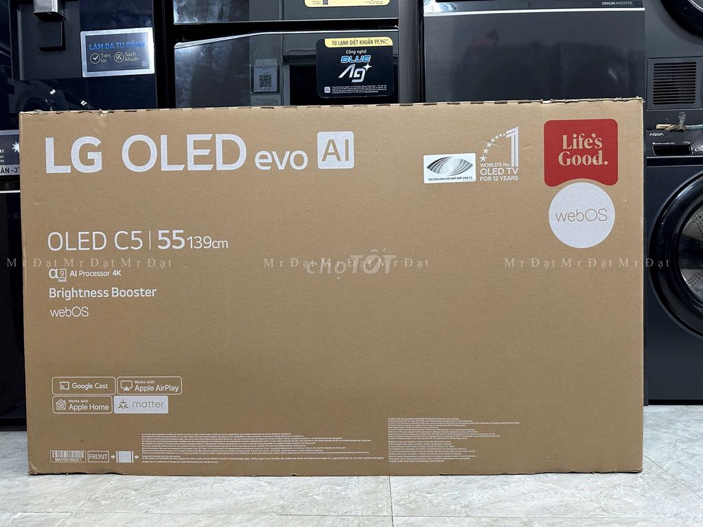 TV. OLED evo AI 4K 55 inch LG. MODEL 2025: 55C5PSA. Mua bán Tivi, Âm thanh tại Quận 8 Tp Hồ Chí Minh được đăng bởi Trần Thiện Đạt hình 1