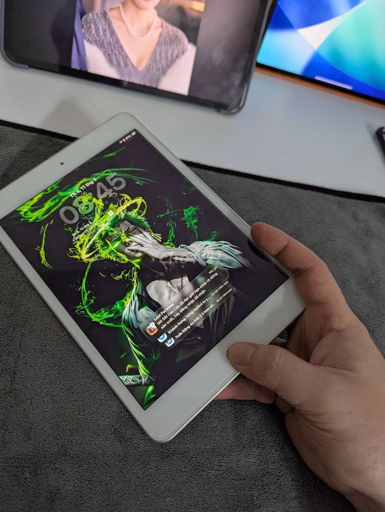 Apple iPad mini 5 256GB Bạc Wifi. Mua bán Máy tính bảng tại Quận Liên Chiểu Đà Nẵng được đăng bởi Duy Hùng hình 1