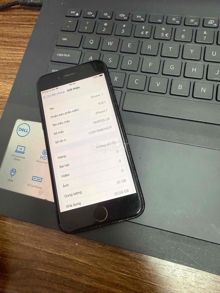 7 32GB Đen .... Mua bán Điện thoại tại Thành phố Tân An Long An được đăng bởi mua xin alo no SMS hình 1