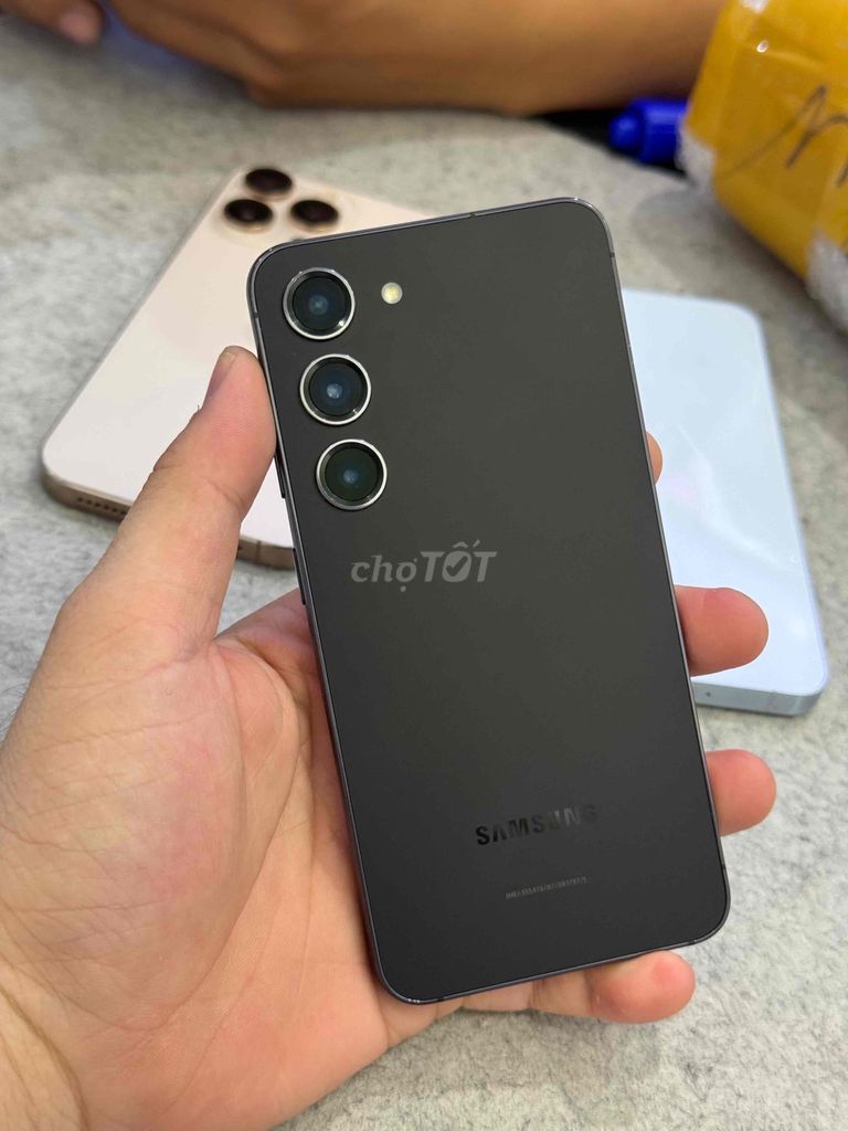 Samsung S23 128GB Đen. Mua bán Điện thoại tại Quận 3 Tp Hồ Chí Minh được đăng bởi 2 Hand STORE  hình 1