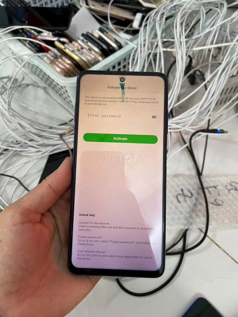 Xiaomi Poco X3 màn mực, có mật khẩu. Mua bán Điện thoại tại Quận 1 Tp Hồ Chí Minh được đăng bởi Hội Đồ Điện Tử hình 1