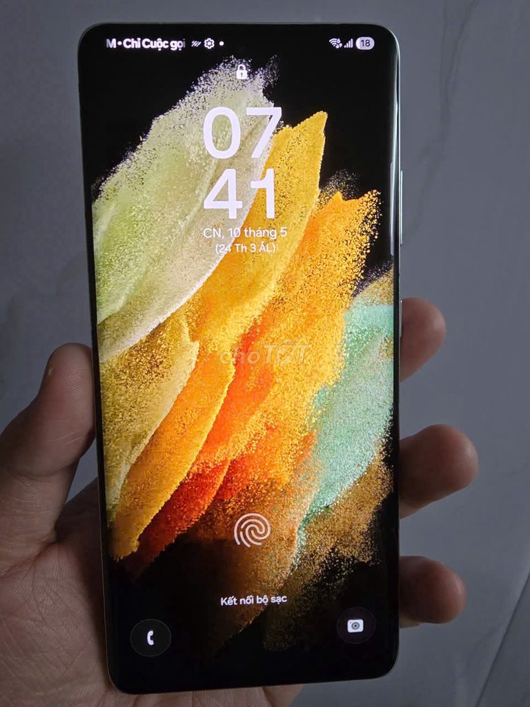 Samsung S21 Ultra 12GB/128GB có vân tay 2 sim. Mua bán Điện thoại tại Quận 12 Tp Hồ Chí Minh được đăng bởi ANH KHOi hình 1