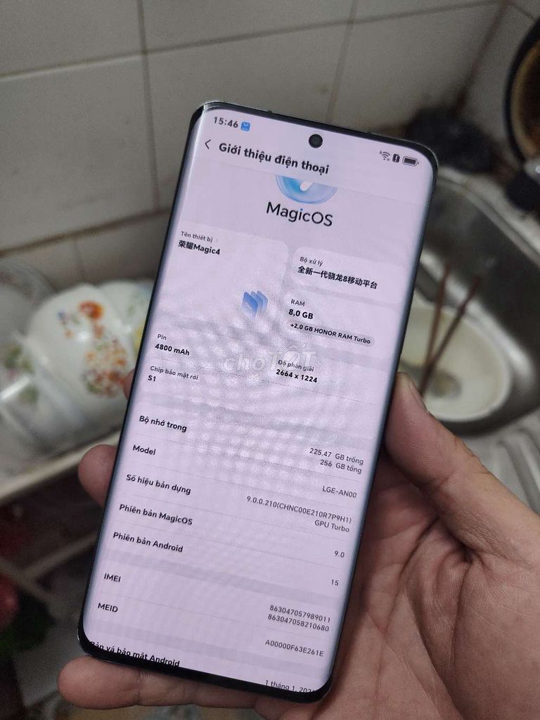 Honor Magic 4 GL. Mua bán Điện thoại tại Quận Ba Đình Hà Nội được đăng bởi đình bắc hình 1